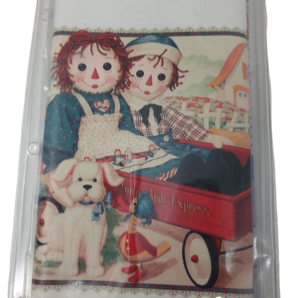 Raggedy Ann and Andy Jumbo Stick Ups.